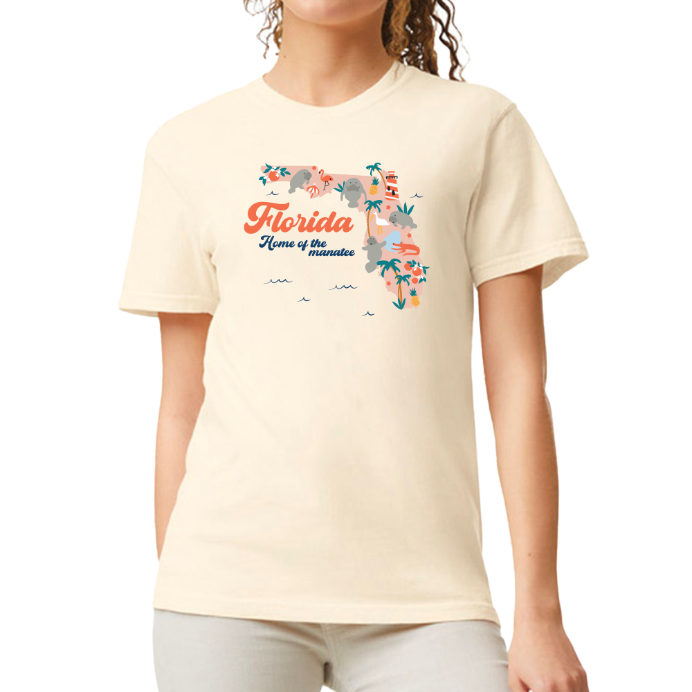 MANATEE FACTS SHIRT visual data 5