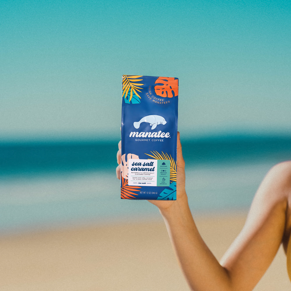 Sea Salt Caramel Manatee Coffee